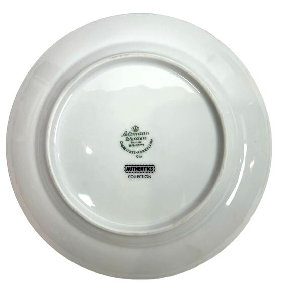 Seltmann Weiden Authentics Porcelain Abstract Print Bowl Plate Replacement Set - Picture 5 of 11